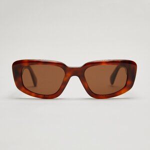 OOKIOH Madeira Sunglasses - Amber (Brown) NWT